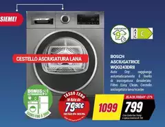 Bosch - Asciugatrice WQG2439R11 Bosch - Asciugatrice WQG2439R11