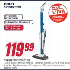 Polti - Vaporetto SV620 STYLE