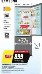 Samsung - Frigo Combinato RB50DG602ES9