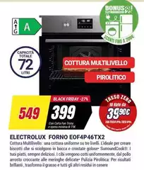 Electrolux - Forno E0f4p46tx2