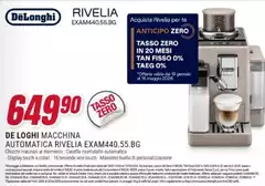 Linea - Macchina Automatica Rivelia ExAM440.55.BG Linea - Macchina Automatica Rivelia ExAM440.55.BG