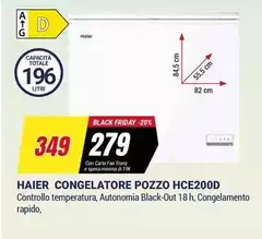 Haier - Congelatore Pozzo HCE200D