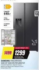 Samsung - Frigorifero Side By Side RS70F64KEEFEF