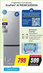 Samsung - Frigorifero Combinato Ecoflex AI RB38C600DSA