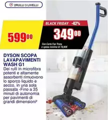 Dyson - Scopa Lavapavimenti Wash G 1