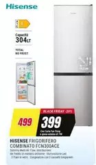 Hisense - Frigorifero Combinato FCN300ACE Hisense - Frigorifero Combinato FCN300ACE