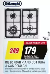 De Longhi - Piano Cottura A Gas PFI46GH