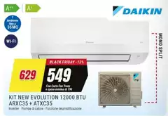 Daikin - Evolution 12000 BTU ARC35 + ATXC35