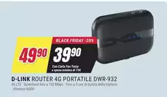 D Link - Router 4g Portatile DWR-932