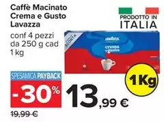 Lavazza - Caffè Macinato Crema E Gusto Lavazza - Caffè Macinato Crema E Gusto