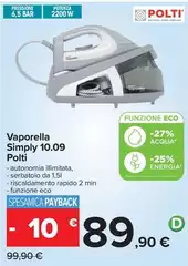 Polti - Vaporella Simply 10.09 Polti - Vaporella Simply 10.09