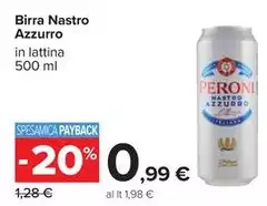 Peroni - Birra Nastro Azzurro