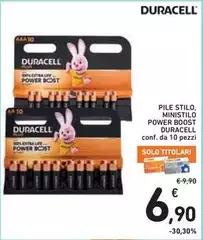 Duracell - Pile Stilo, Ministilo Power Boost