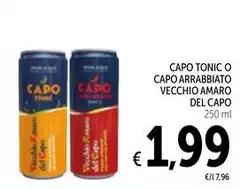 Capo - Tonic O Arrabbiato Vecchio Amaro Capo - Tonic O Arrabbiato Vecchio Amaro