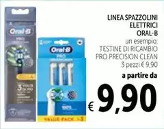 Oral b - Linea Spazzolini Elettrici