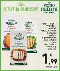 Benessere - Piatti Pronti Vegetali Verso Natura Benessere - Piatti Pronti Vegetali Verso Natura