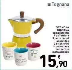 Tognana - Set Moka