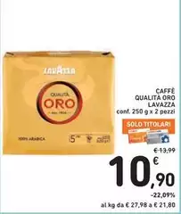 Lavazza - Caffè Qualità Oro Lavazza - Caffè Qualità Oro