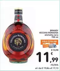 Vecchia romagna - Brandy