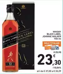 Johnnie Walker - Whisky Black Label Johnnie Walker - Whisky Black Label