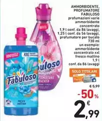 Fabuloso - Ammorbidente, Profumatore