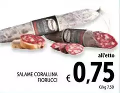 Fiorucci - Salame Corallina