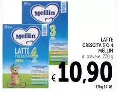 Mellin - Latte Crescita 3 O 4