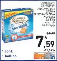 Spuma di Sciampagna - Detersivo In Polvere Per Lavatrice