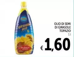 Topazio - Olio Di Semi Di Girasole