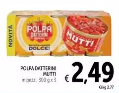 Mutti - Polpa Datterini
