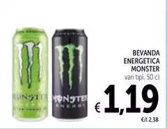 Monster - Bevanda Energetica Monster - Bevanda Energetica