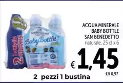 San Benedetto - Acqua Minerale Baby Bottle