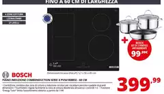 Bosch - Piano Induzione Combiinduction Serie 4 PVS61RBB5E-60 CM