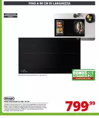 De Longhi - Piano Induzione SLI 906-90 CM