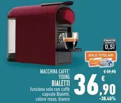 Bialetti - Macchina Caffe' Young