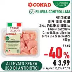 Conad - Bocconcini Di Petto Di Pollo Percorso Qualita Conad - Bocconcini Di Petto Di Pollo Percorso Qualita