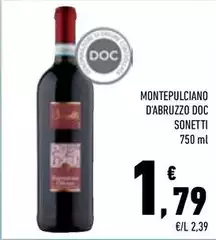 Sonetti - Montepulciano D'Abruzzo DOC Sonetti - Montepulciano D'Abruzzo DOC