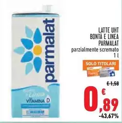 Parmalat - Latte Uht Bontà E Linea