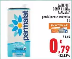 Parmalat - Latte UHT Bontà E Linea