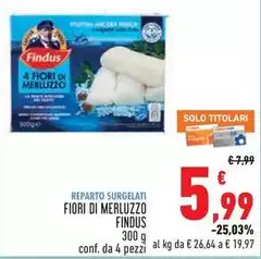 Findus - Fiori Di Merluzzo