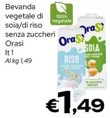 Orasi - Bevanda Vegetale Di Soia