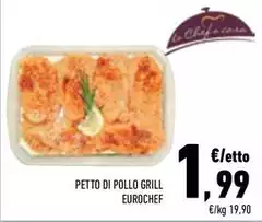 Euro cuisine - Petto Di Pollo Grill
