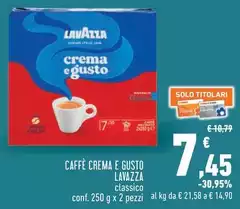 Lavazza - Caffè Crema E Gusto