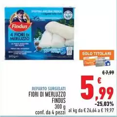 Findus - Fiori Di Merluzzo