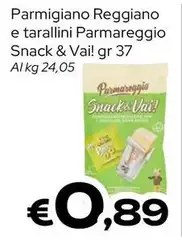 Reggiano - Parmigiano E Tarallini Parmareggio Snack & Vai Reggiano - Parmigiano E Tarallini Parmareggio Snack & Vai