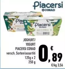 Conad - Yogurt Piacersi