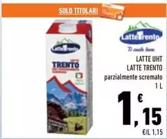 Latte trento - Latte UHT