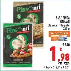 Pinsami - Base Pinsa Pinsami - Base Pinsa