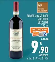 Gozzelino - Barbera D'Asti DOCG Superiore