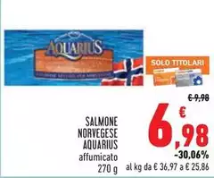 Aquarius - Salmone Norvegese